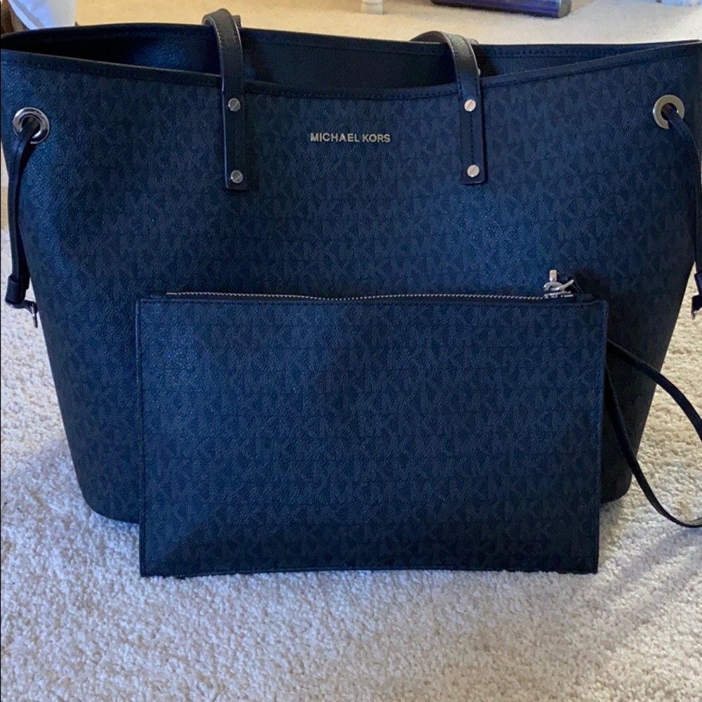 Michael Kors tote with wristlet
